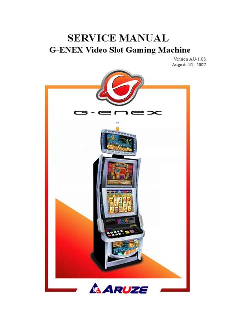 aruze slot machine manual.